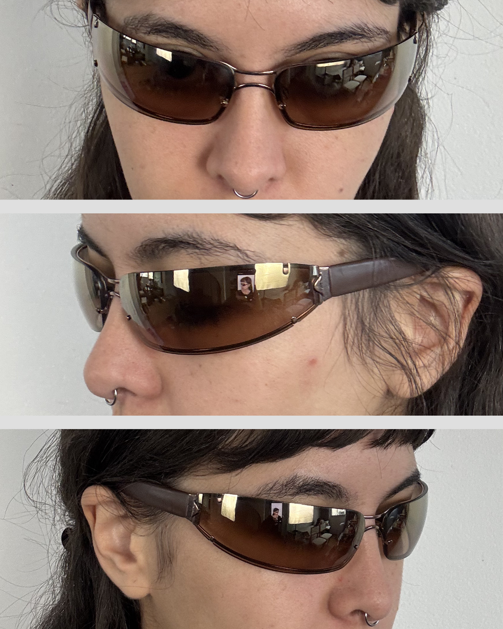 Armani Brown Sunglasses 00s