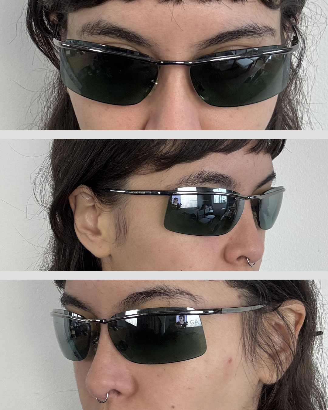 Giorgio Armani Black Sunglasses