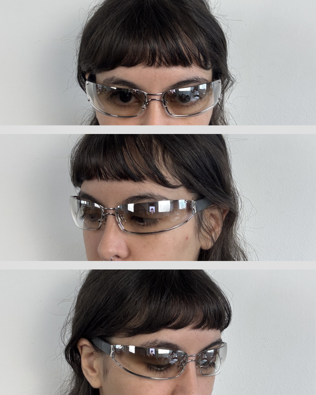 Armani Transparent Sunglasses 00s