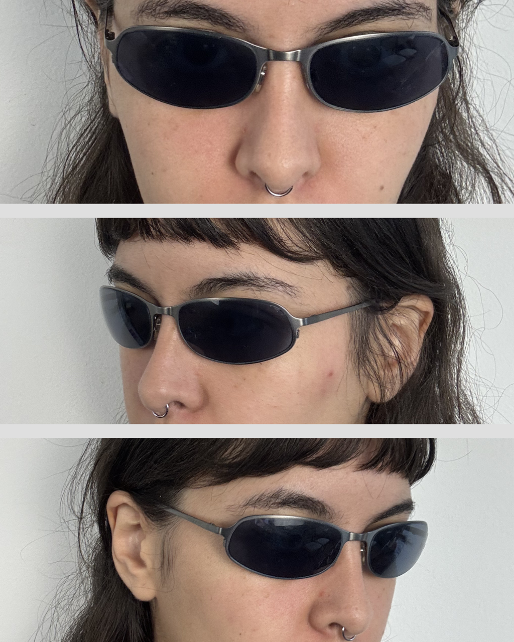 Giorgio Armani Blue Sunglasses 00s