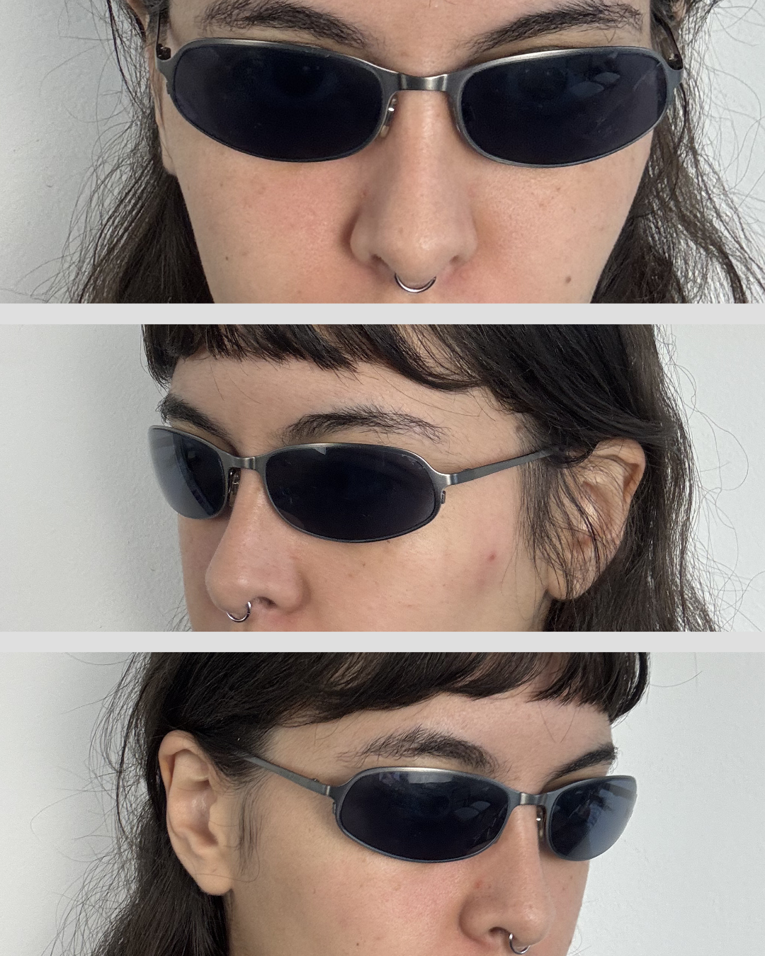 Giorgio Armani Blue Sunglasses 00s