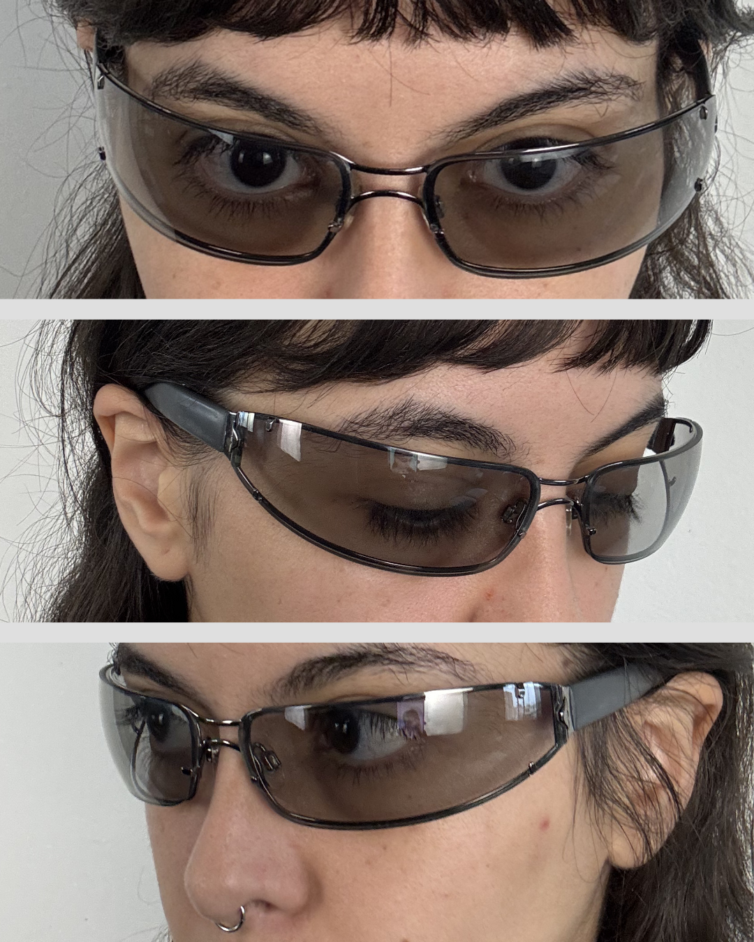 Armani Black Sunglasses 00s
