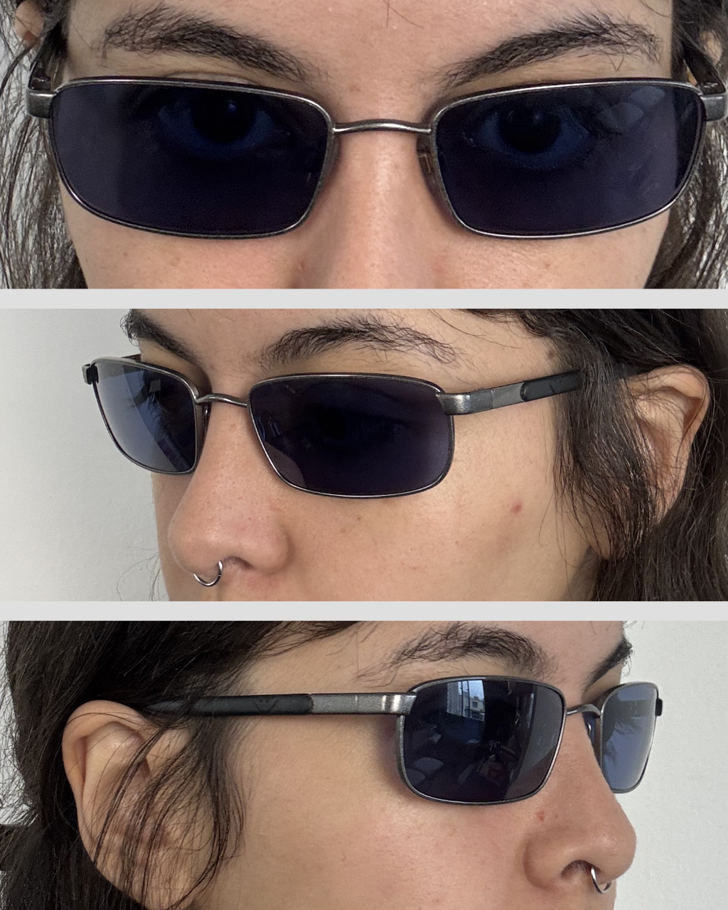 Armani Blue Sunglasses 00s