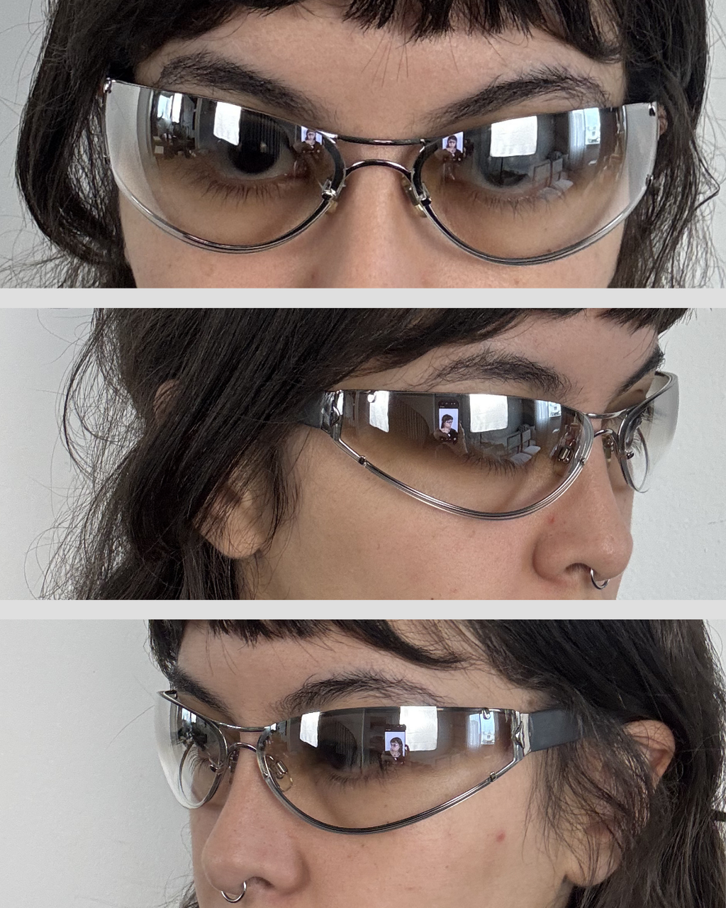 Armani Transparent Sunglasses 00s