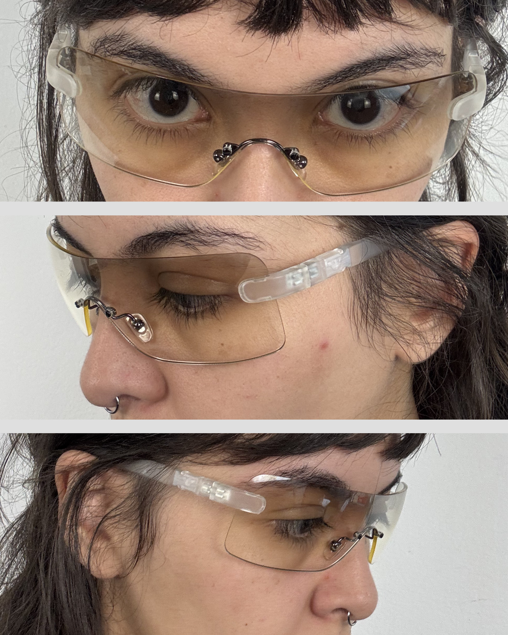 Armani Transparent Sunglasses 00s