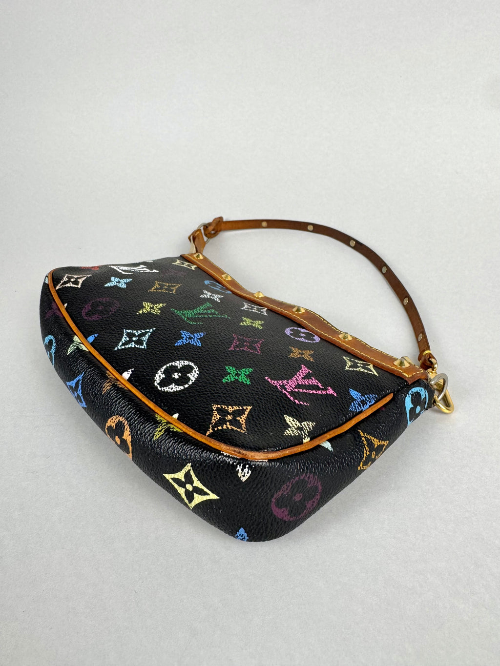 Louis Vuitton Pochette Multicolor Black Monogram