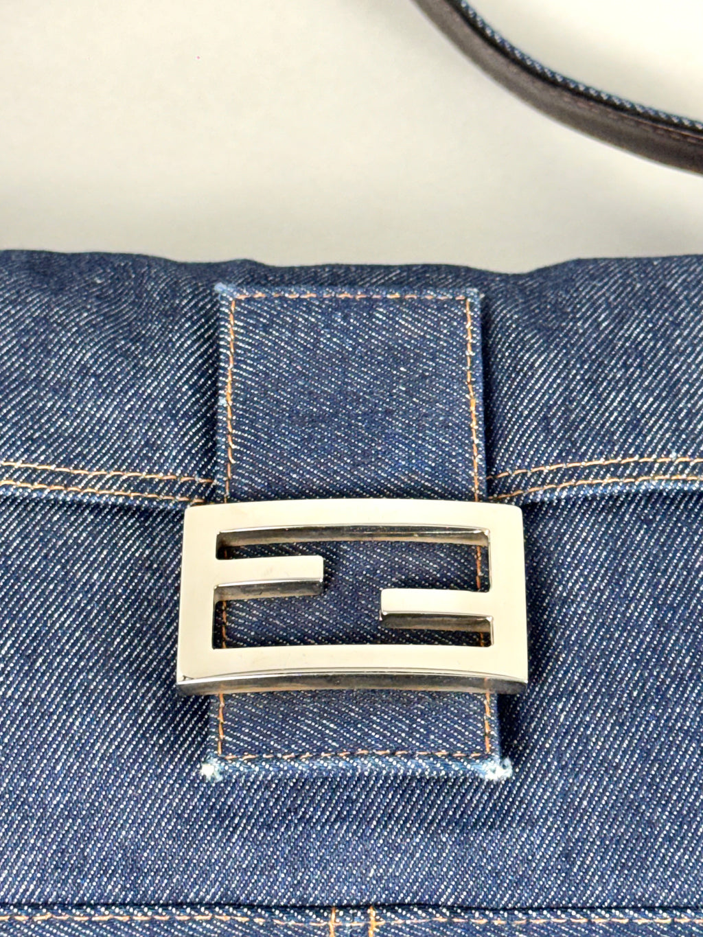Fendi Baguette Denim