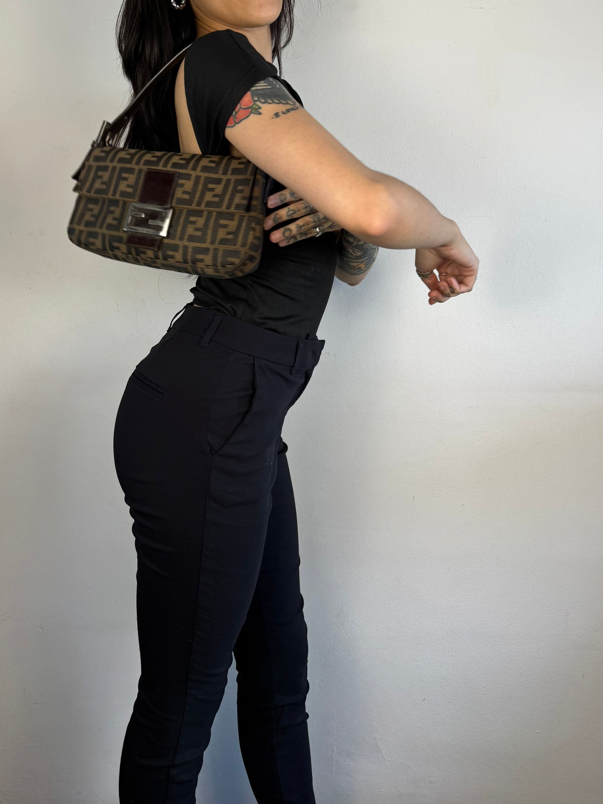 Fendi Baguette Monogram Zucca