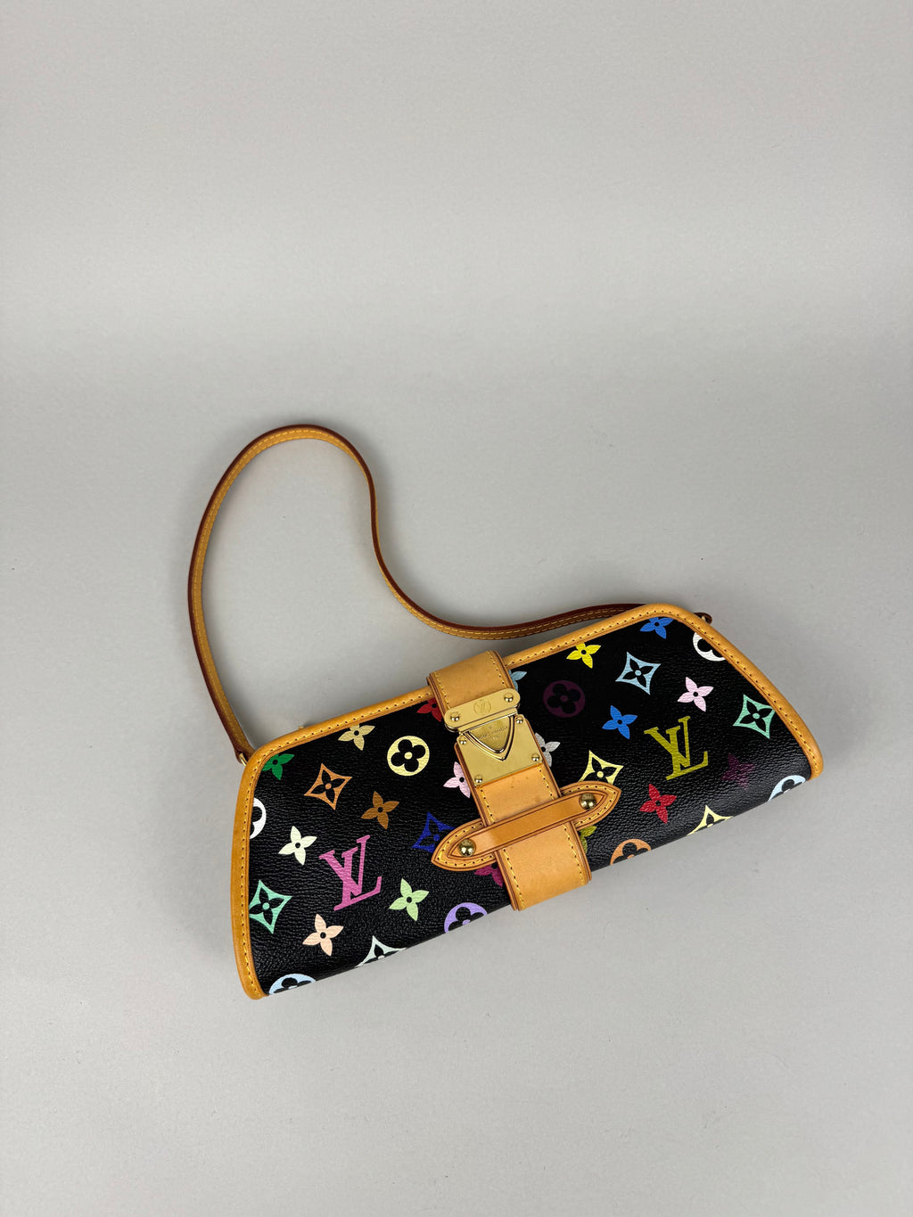 Louis Vuitton Shirley Monogram Multicolor Black