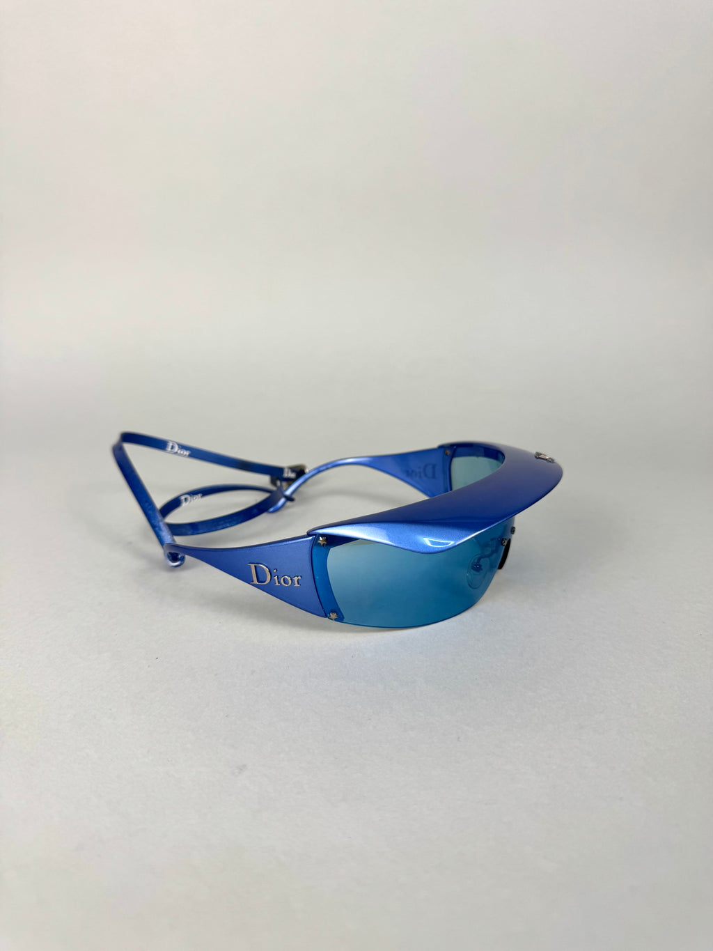 Christian Dior Golf Visor Blue Sunglasses