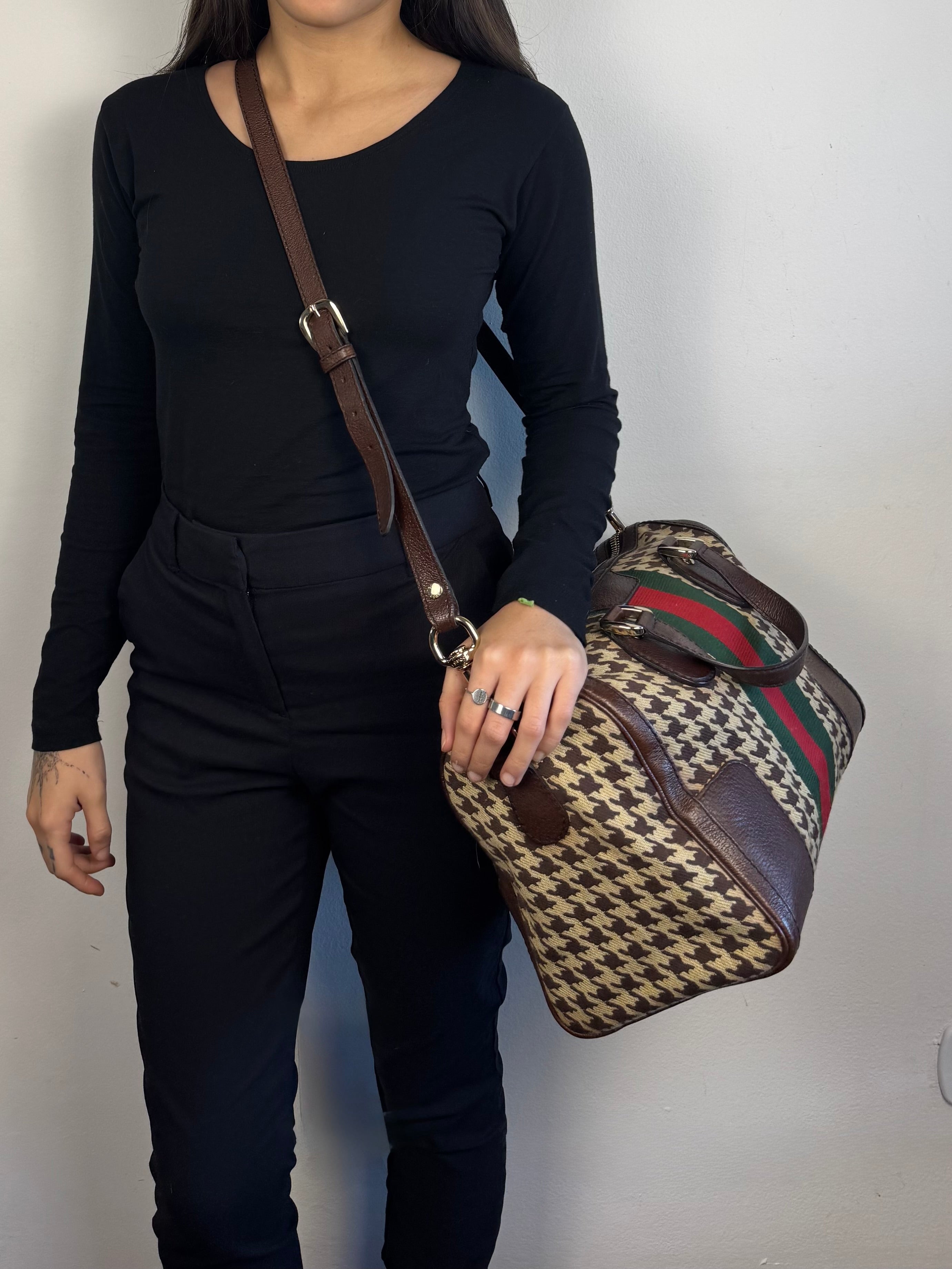 Gucci Web Joy Boston Brown