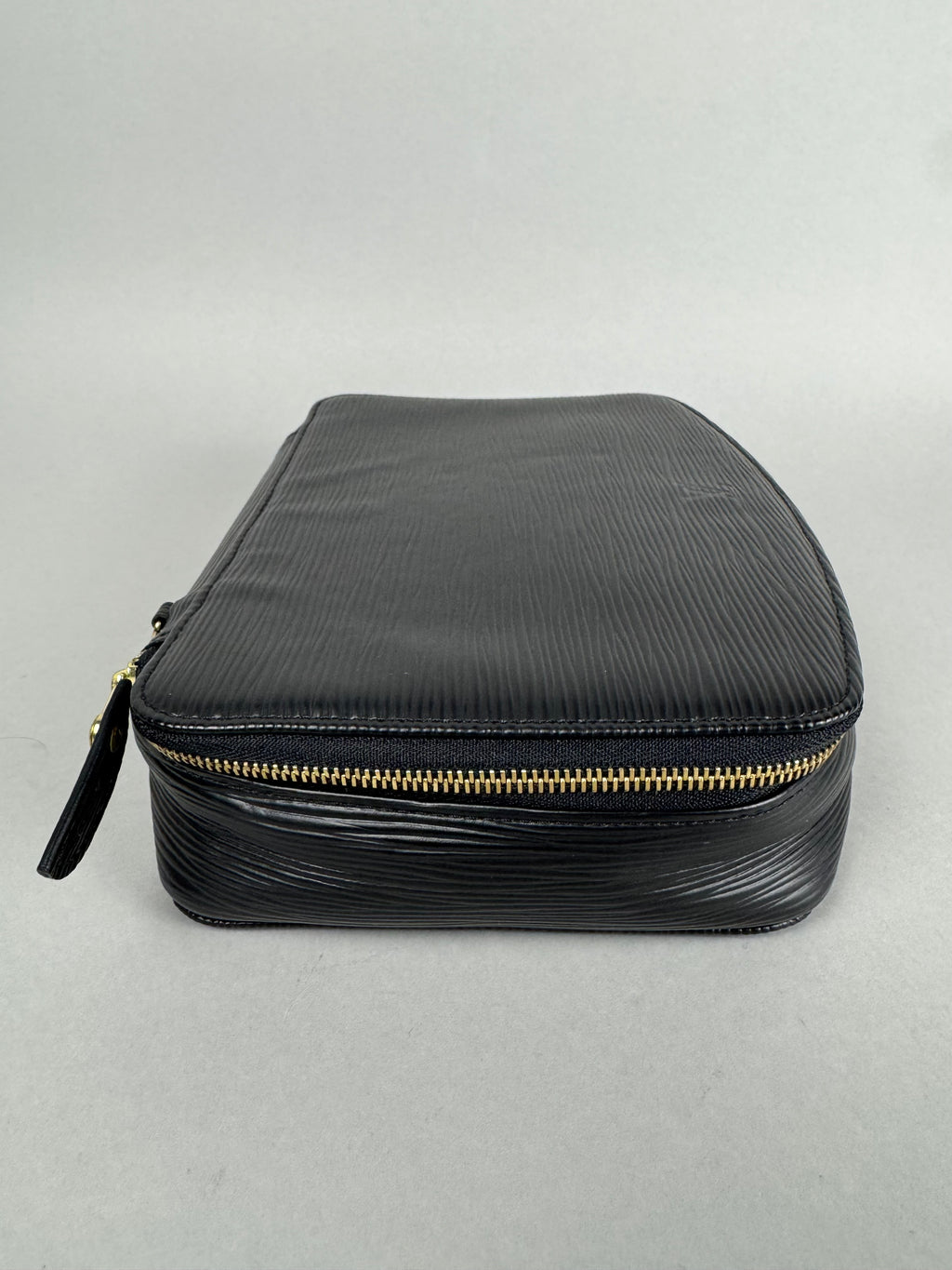 Louis Vuitton Epi Leather Black Poche Monte-Carlo Jewelry Case Noir