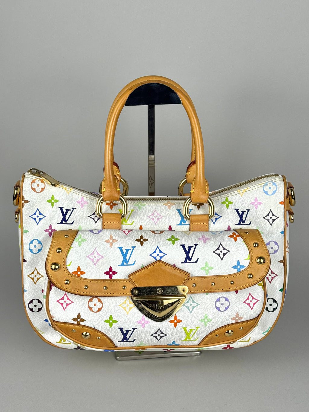 Louis Vuitton Rita Monogram Multicolor White Murakami