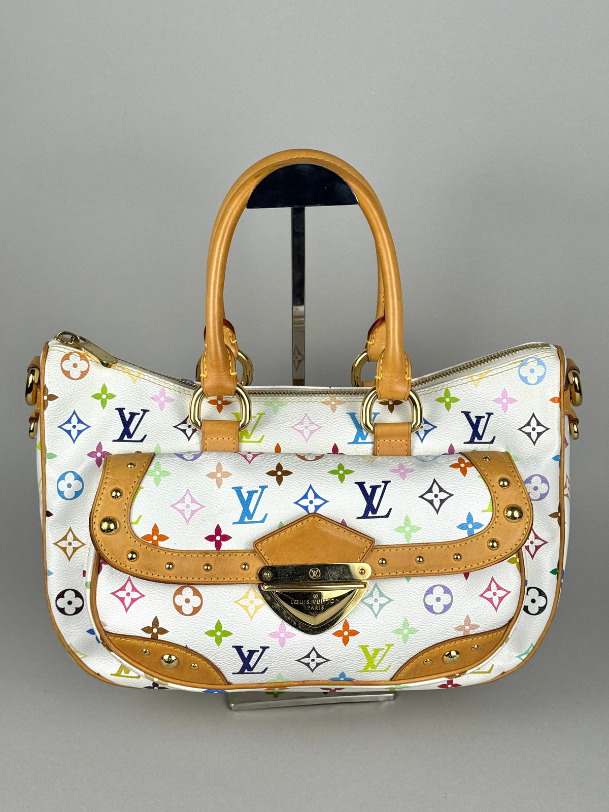 Louis Vuitton Rita Monogram Multicolor White Murakami