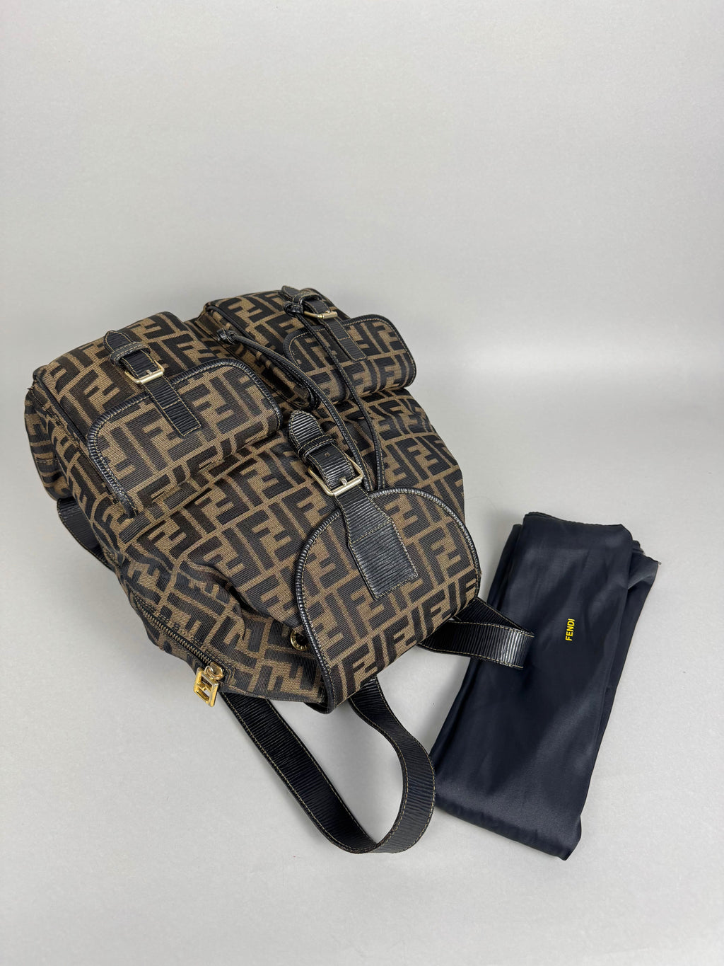 Fendi Monogram Zucca Backpack