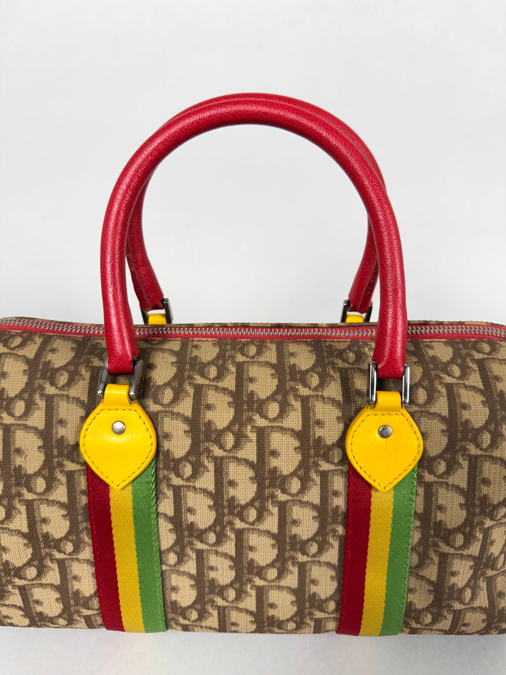 Christian Dior Monogram Rasta Boston