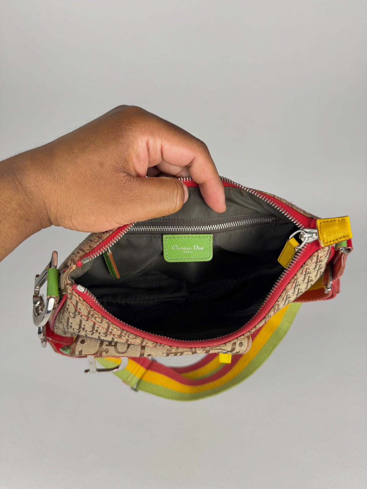 Christian Dior Monogram Rasta Crossbody