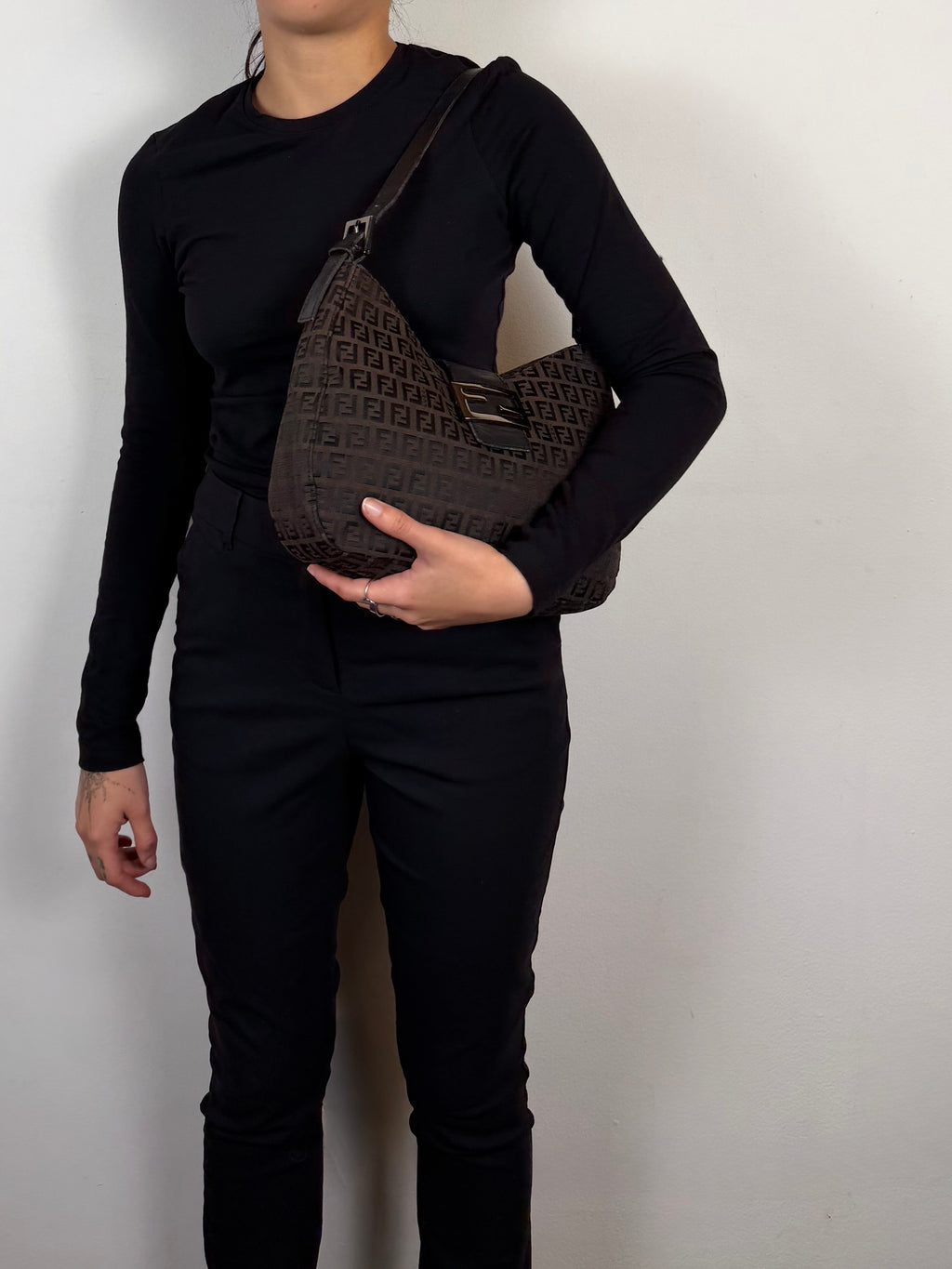 Fendi Monogram Hobo