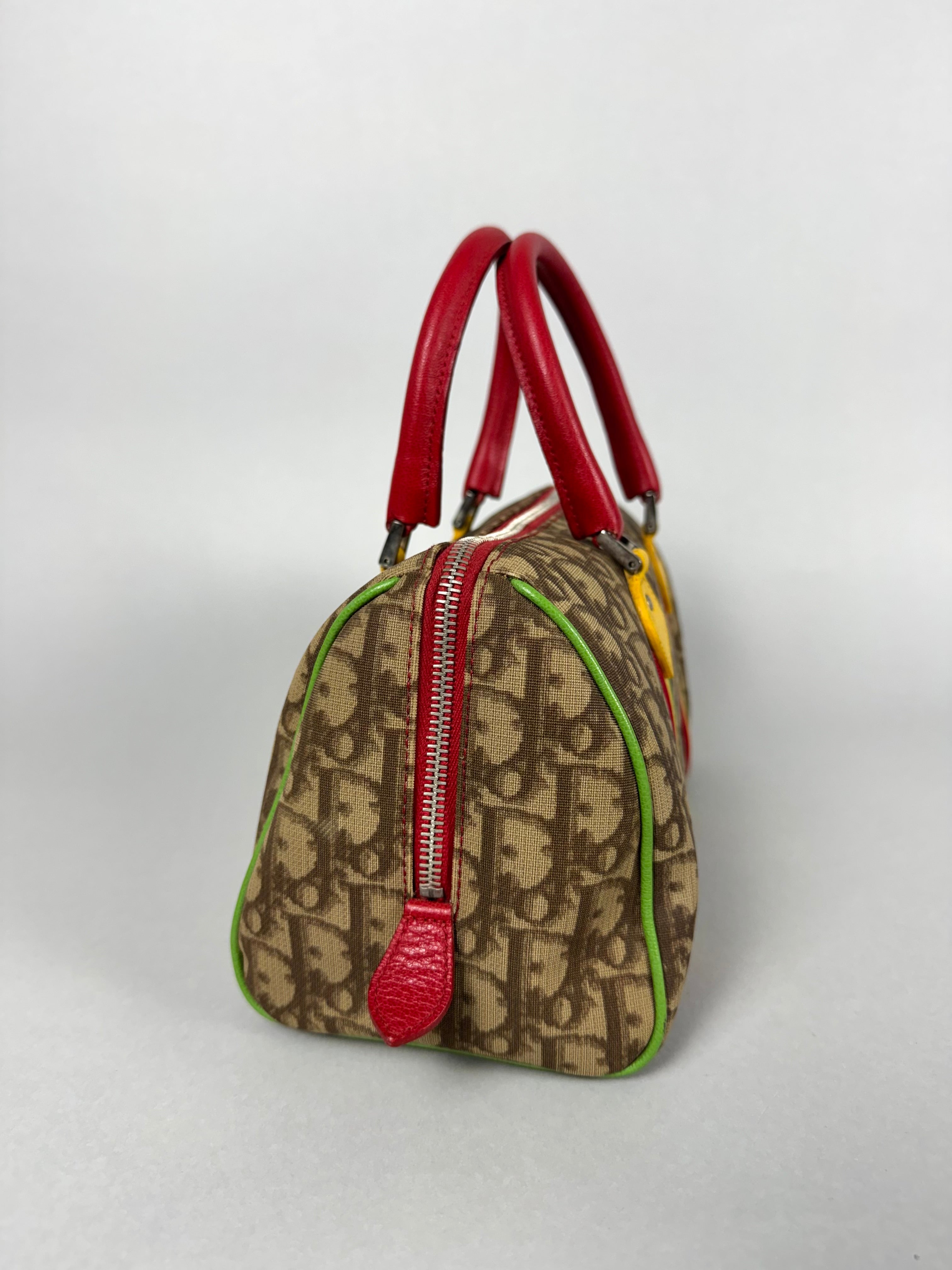 Christian Dior Monogram Rasta Boston