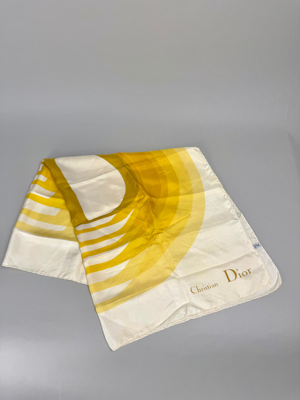 Christian Dior 70s Gradient Silk Scarf