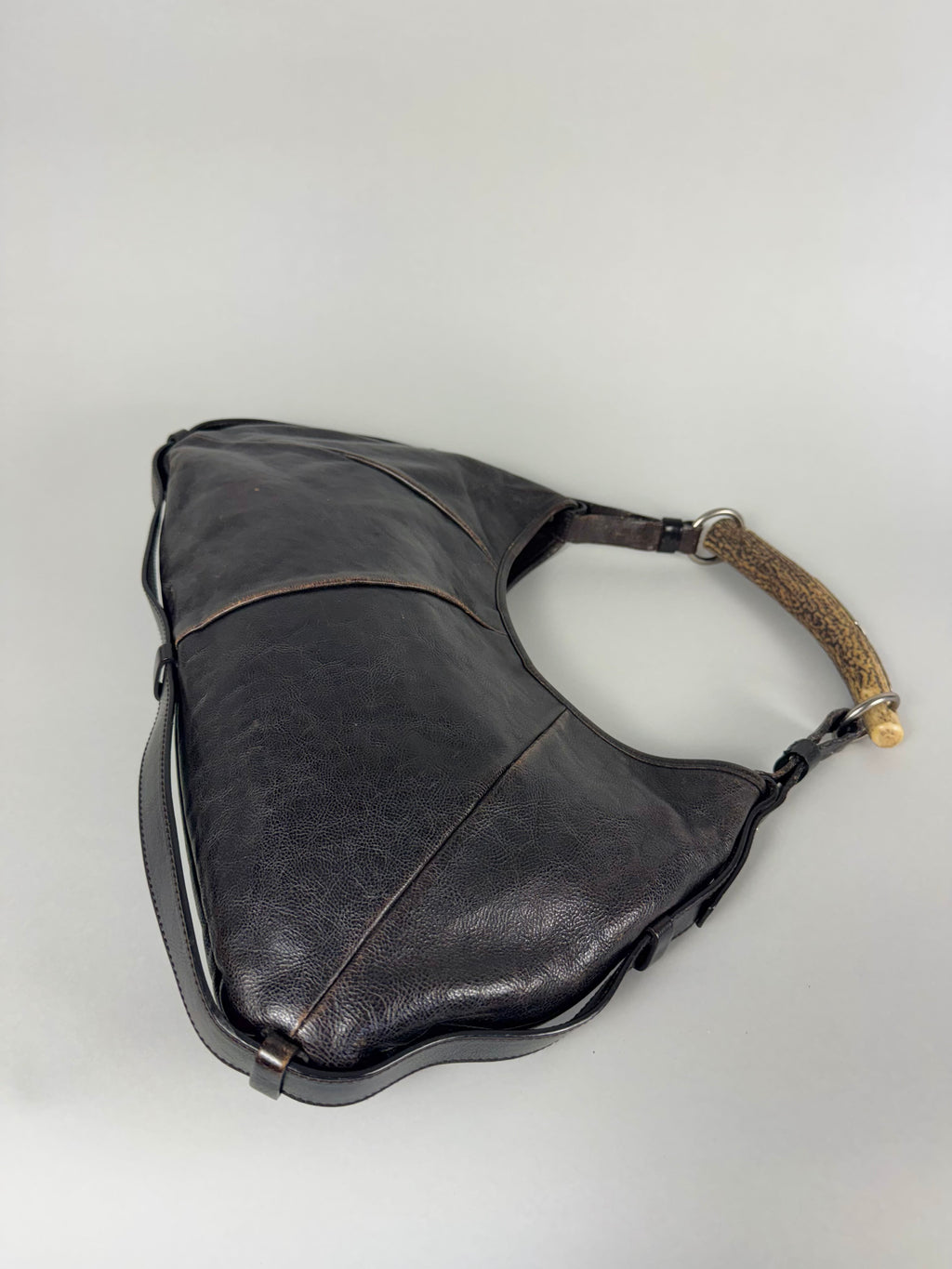 Yves Saint Laurent Mombasa Leather Brown