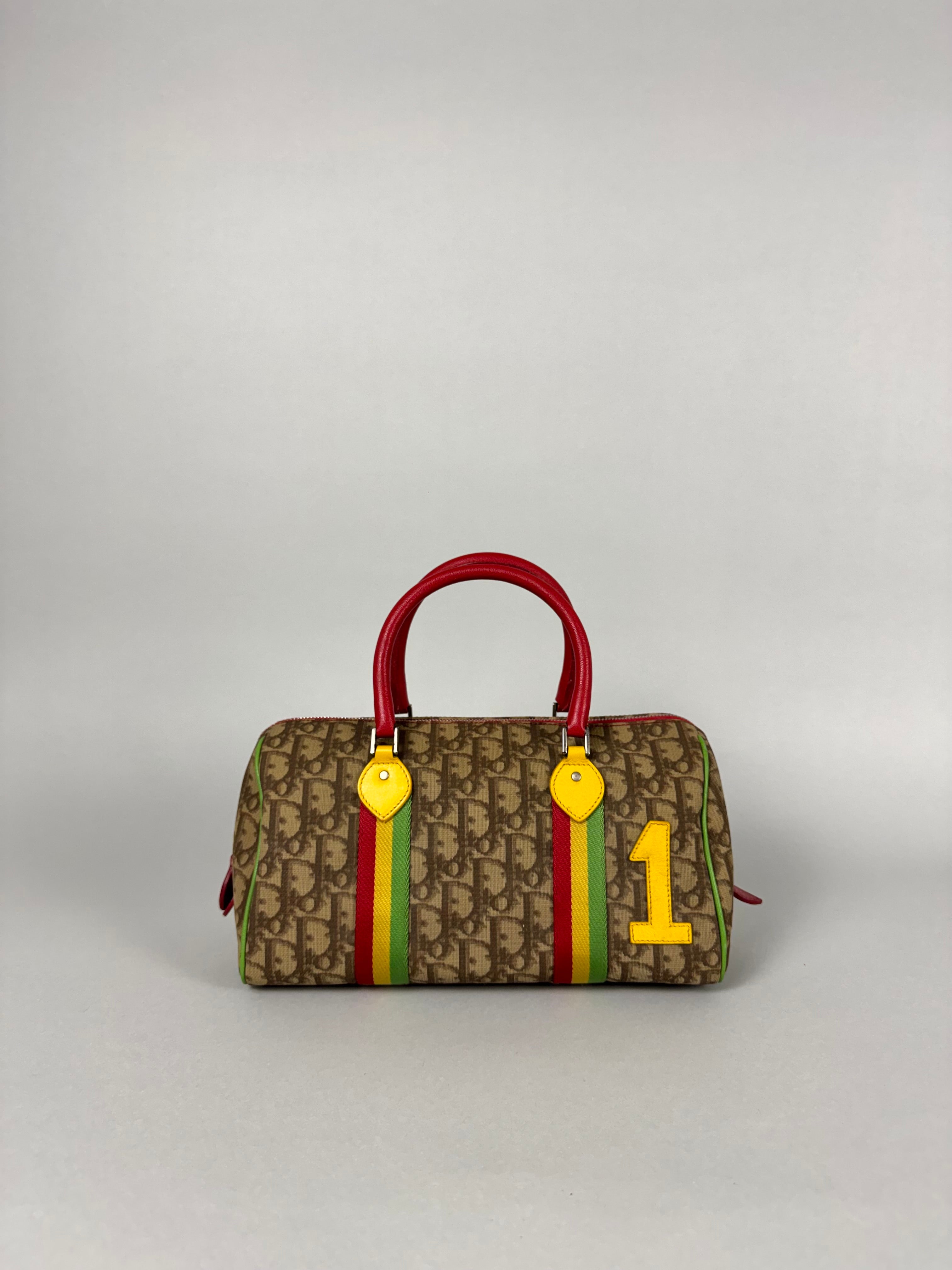 Christian Dior Monogram Rasta Boston