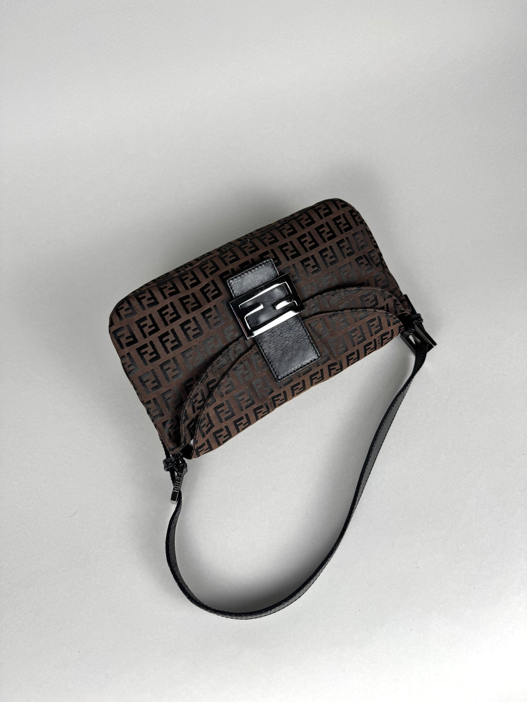 Fendi Baguette Monogram Brown