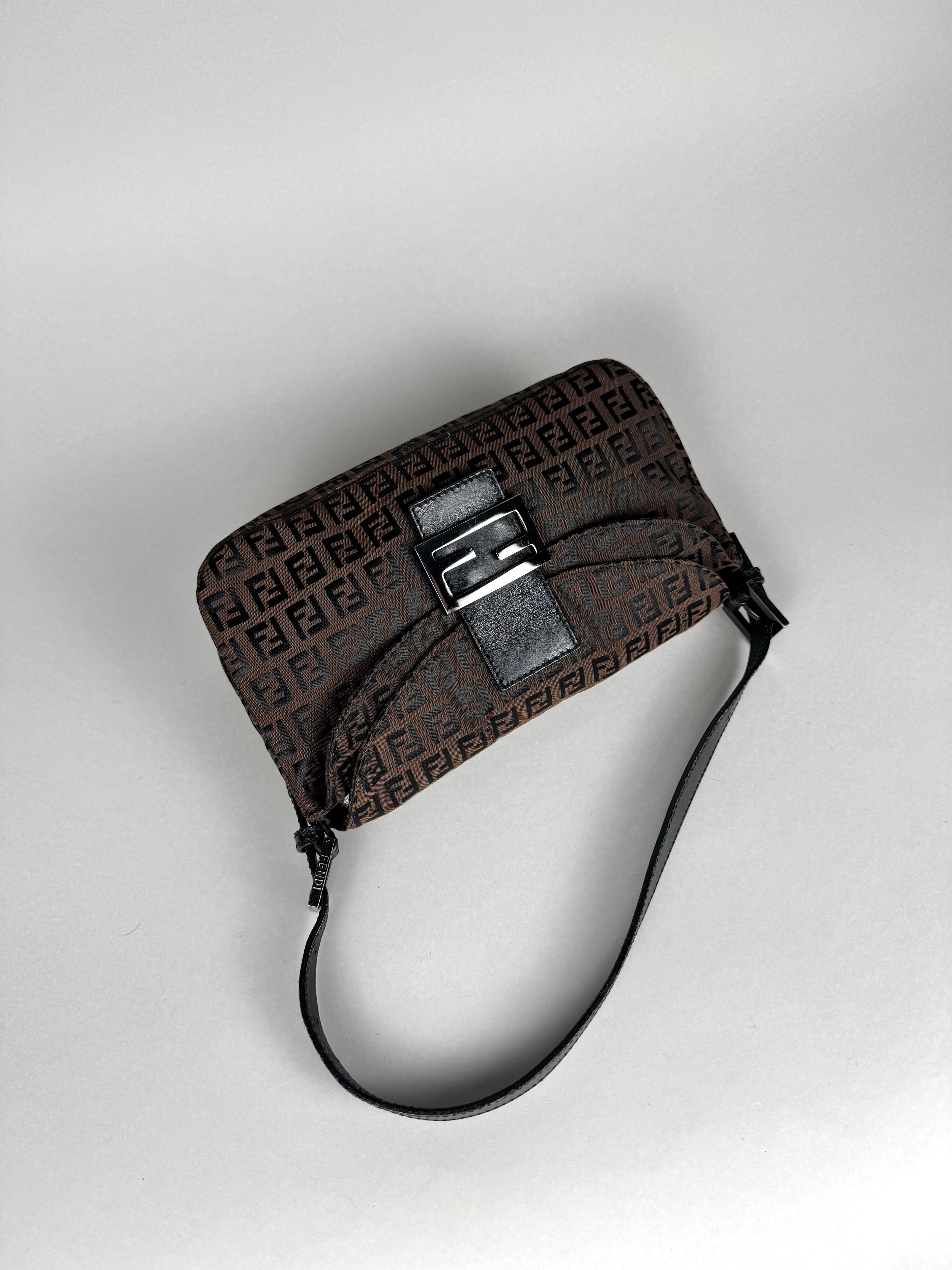 Fendi Baguette Monogram Brown