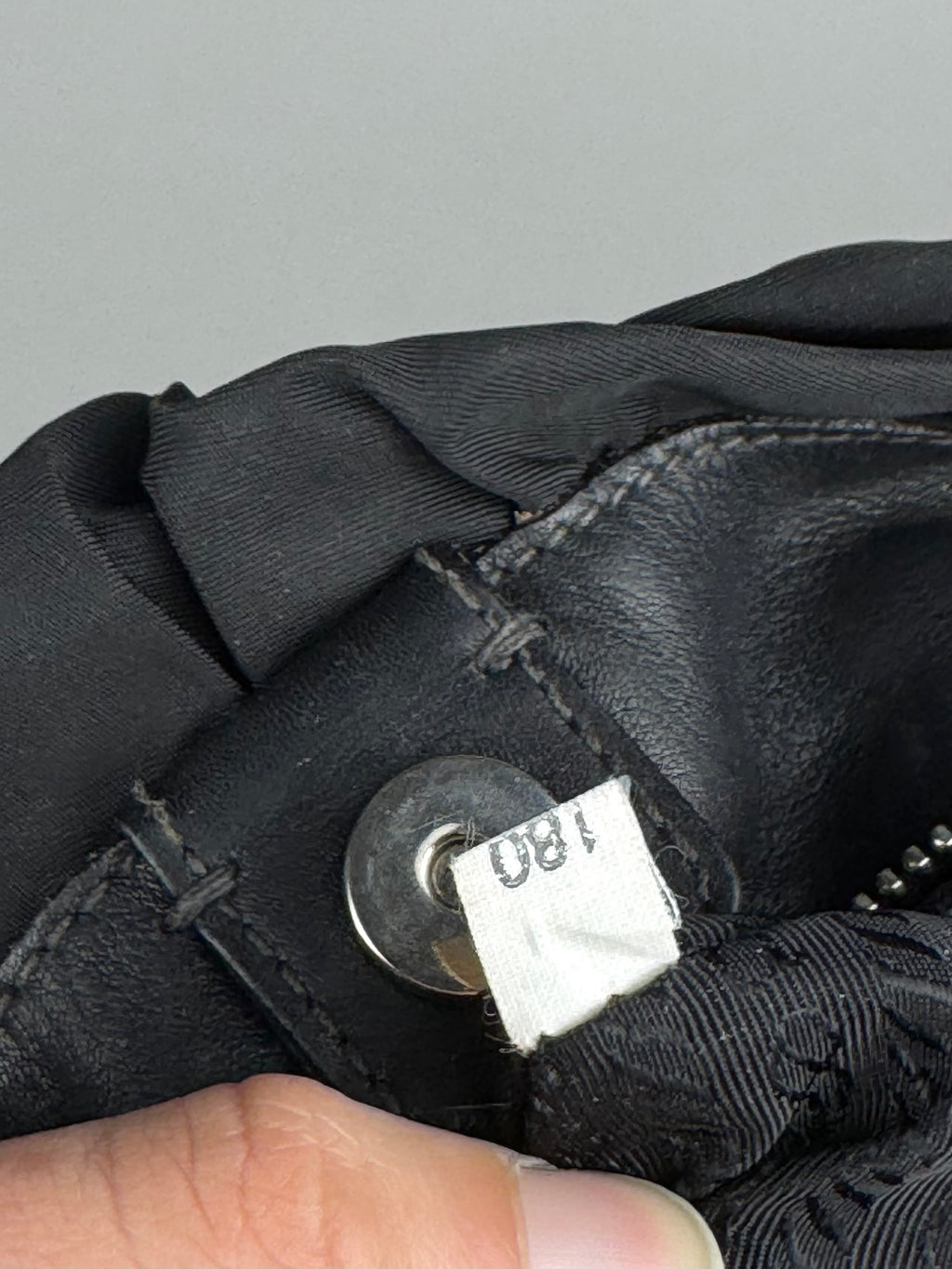 Prada Nappa Gaufre Black Nylon