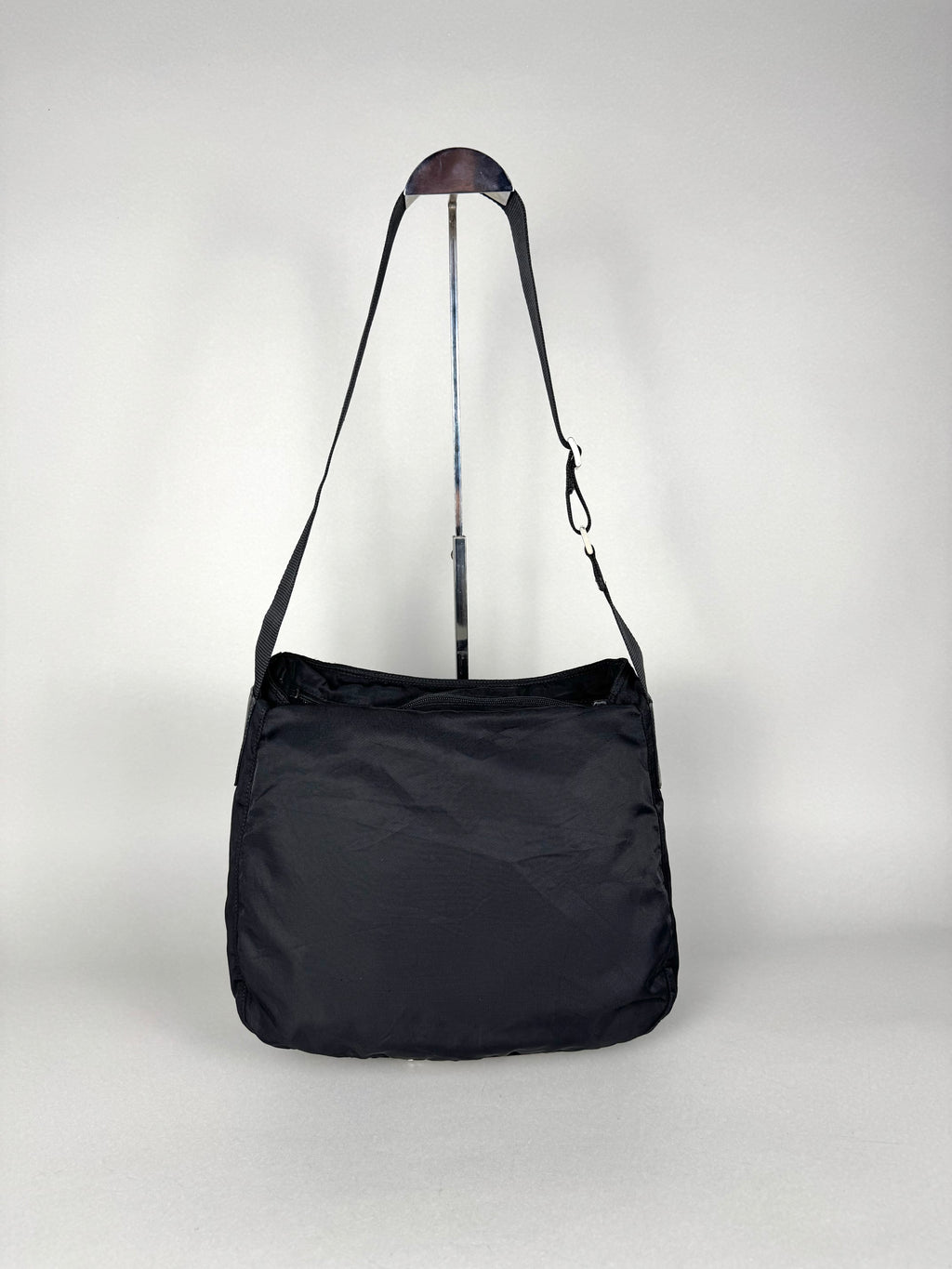 Prada Tessuto Black Nylon Shoulder Bag