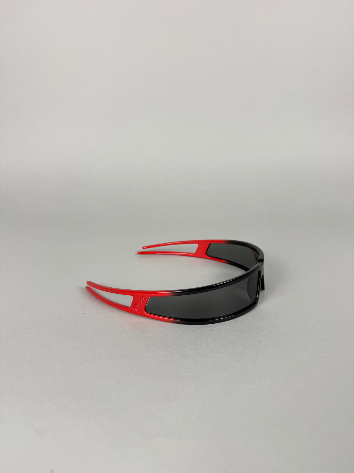 Christian Dior Red and Black Bandage 1 Sunglasses