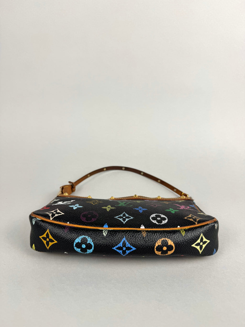 Louis Vuitton Pochette Multicolor Black Monogram