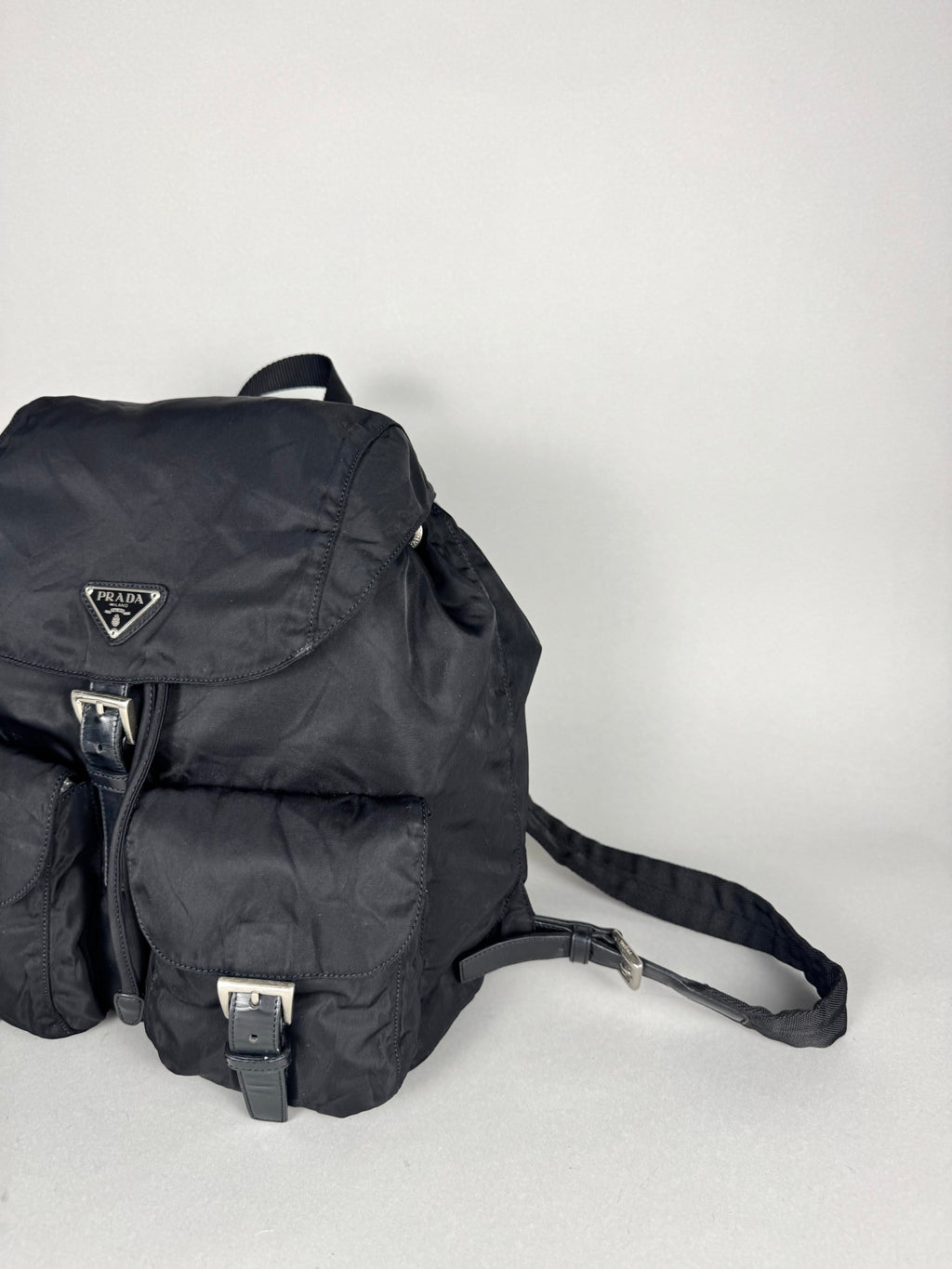 Prada Nylon Black Backpack Medium