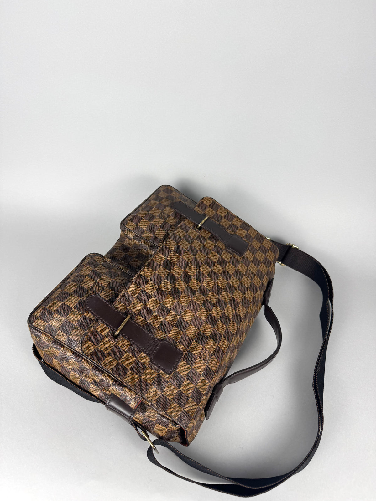 Louis Vuitton Monogram Damier Ebene Broadway Messenger