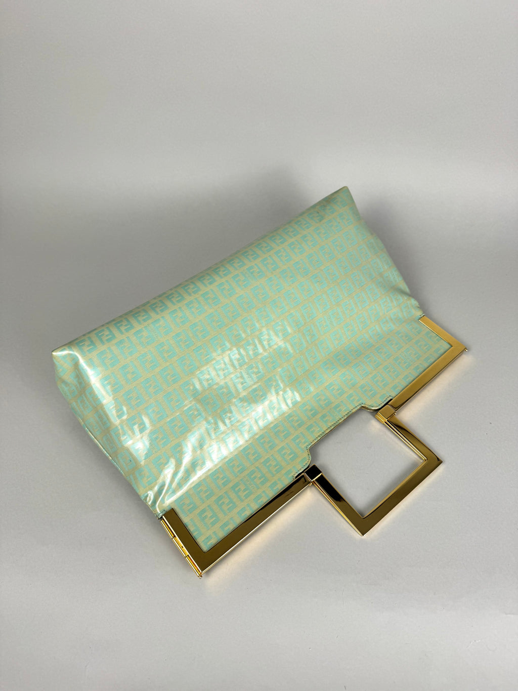 Fendi Monogram Zucchino Turquoise