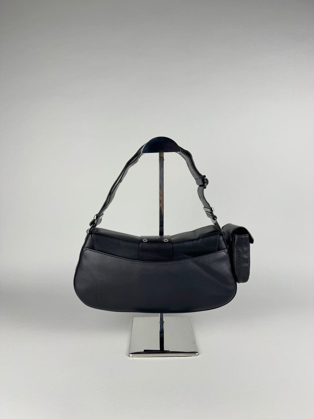 Christian Dior Street Chic Columbus Pocket Black Leather