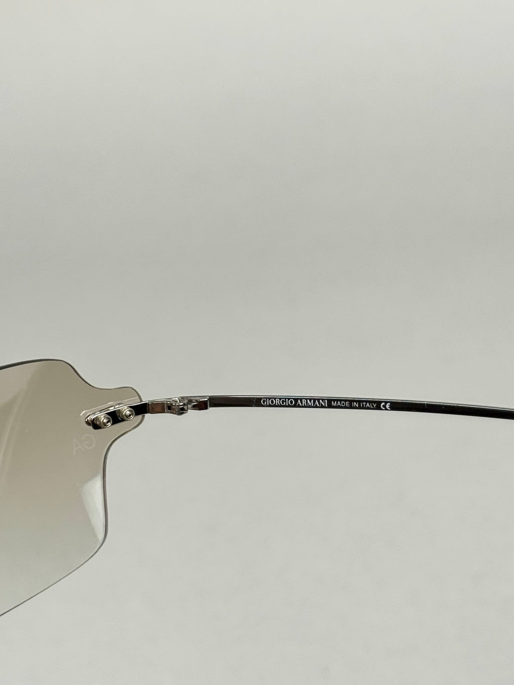 Giorgio Armani Transparent Sunglasses 00s
