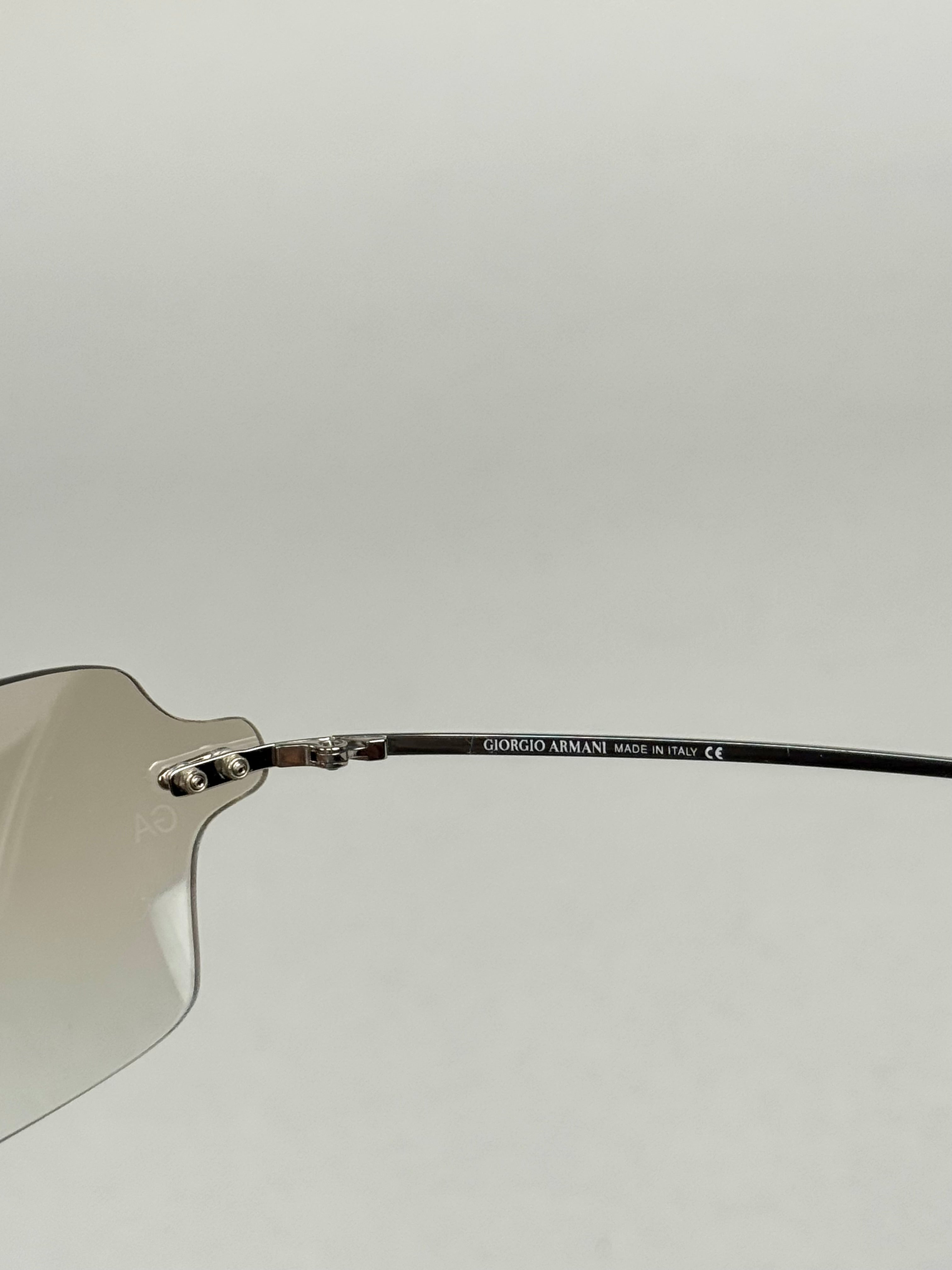 Giorgio Armani Transparent Sunglasses 00s