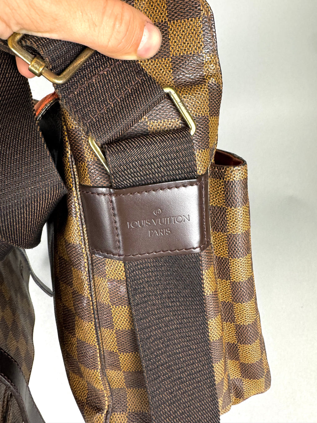 Louis Vuitton Monogram Damier Ebene Broadway Messenger