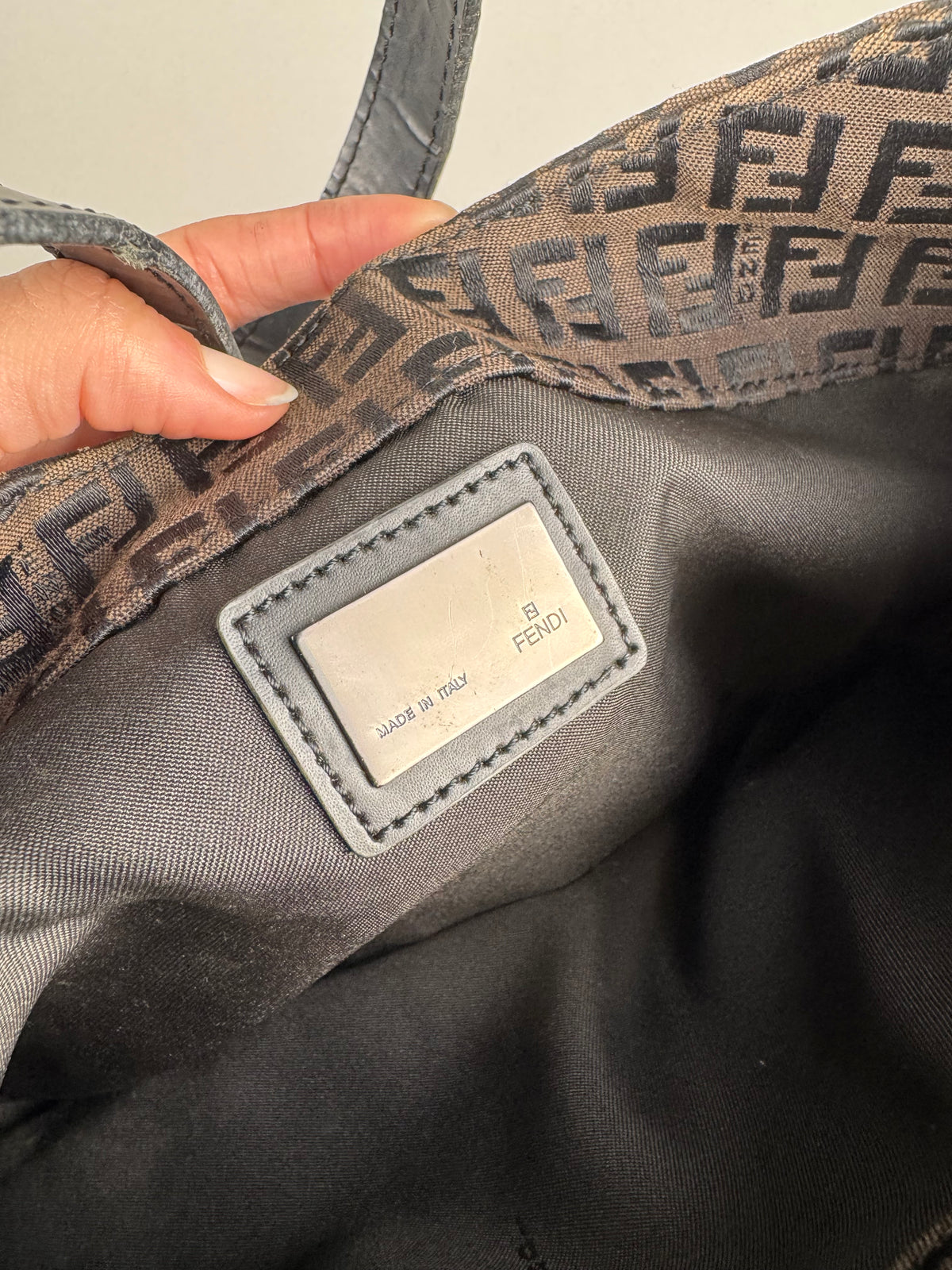 Fendi Monogram Hobo