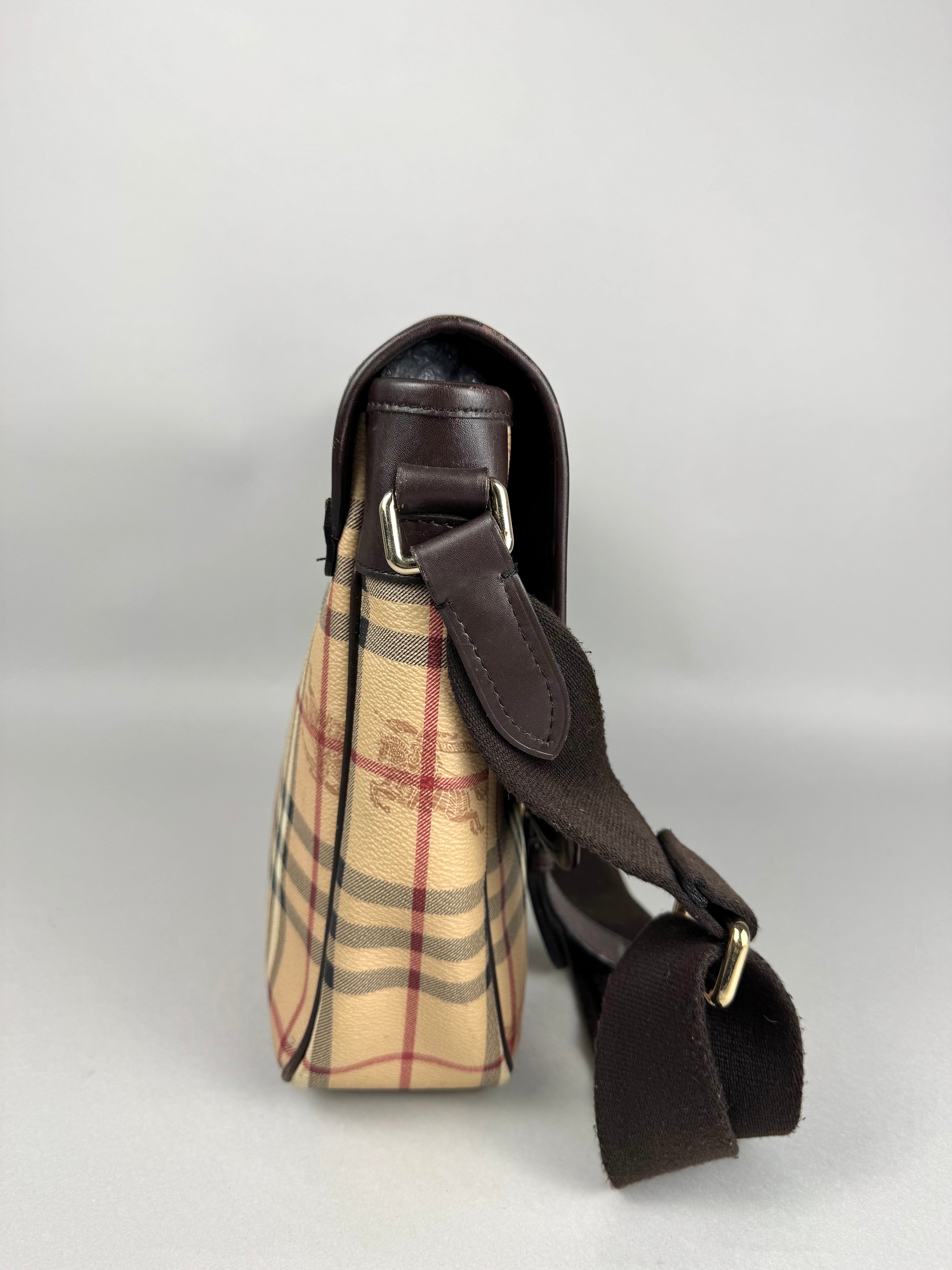 Burberry Haymarket Check Messenger