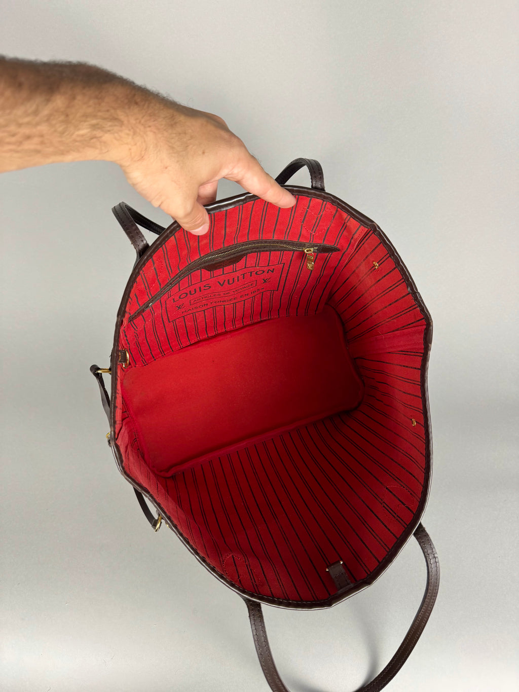 Louis Vuitton Neverfull Damier Ebene MM