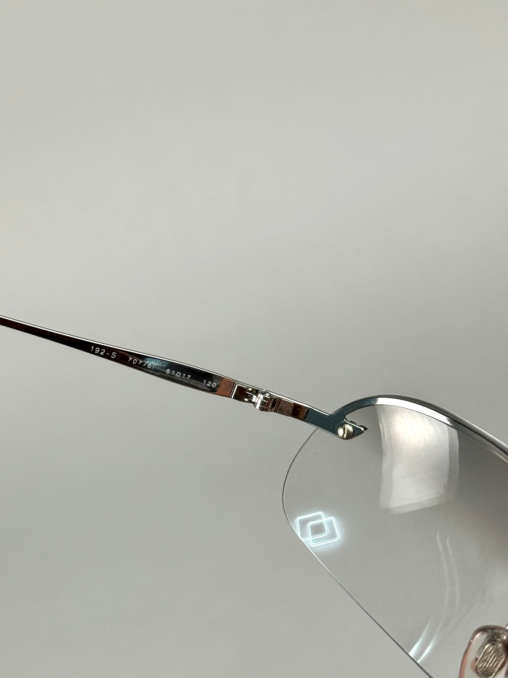 Armani Transparent Sunglasses 00s
