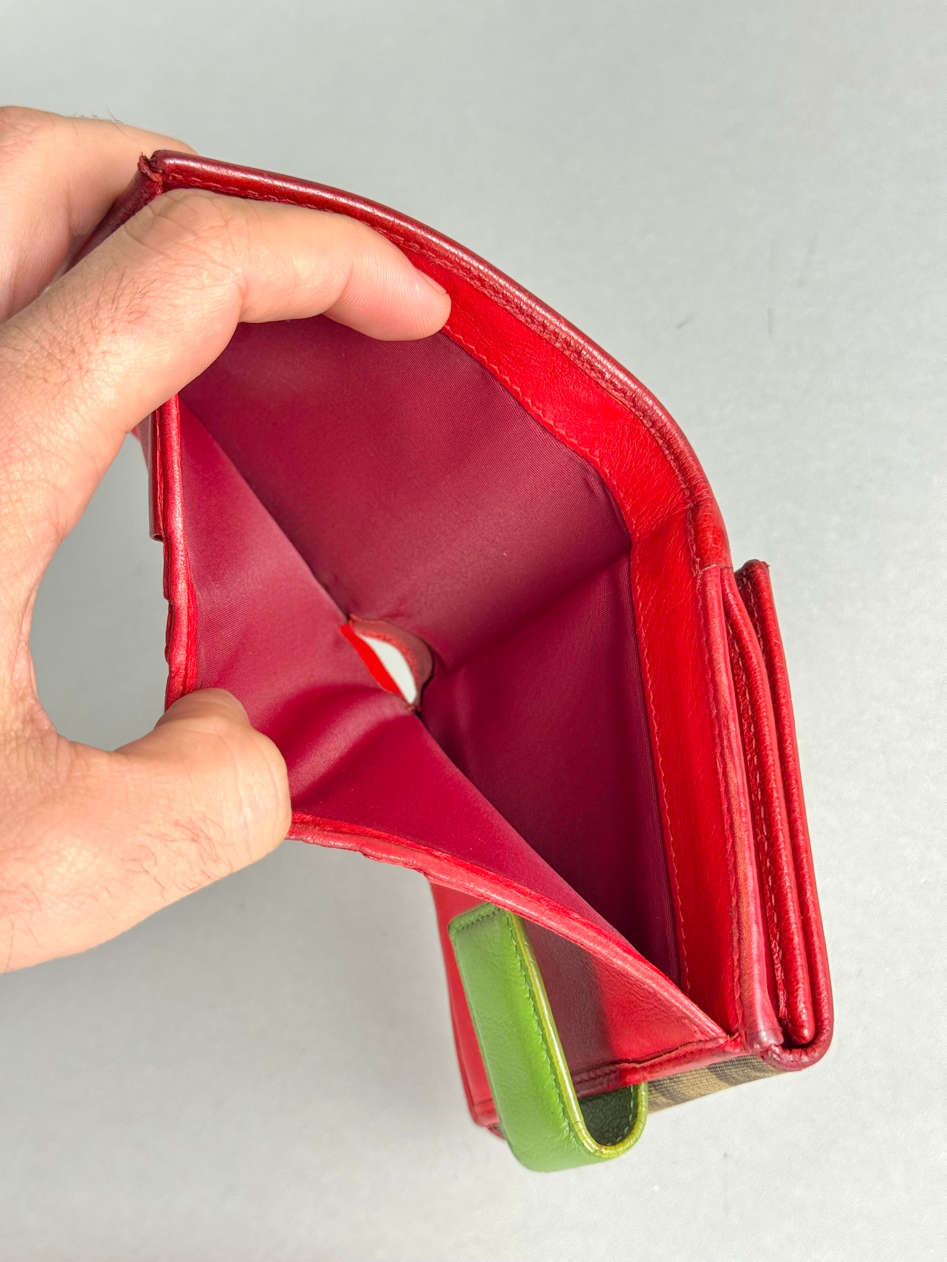 Christian Dior Rasta Wallet