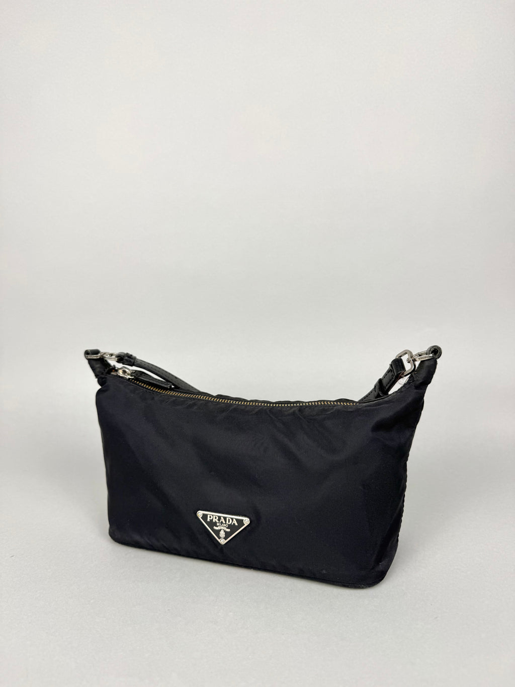 Prada Vintage Hobo Nylon Shoulder Bag