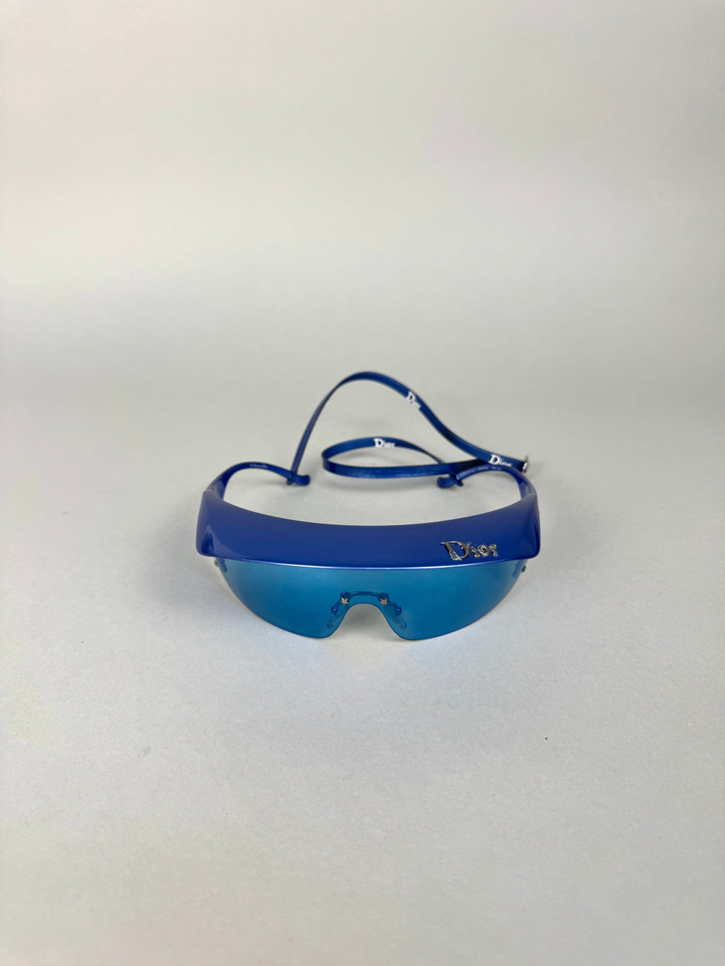 Christian Dior Golf Visor Blue Sunglasses