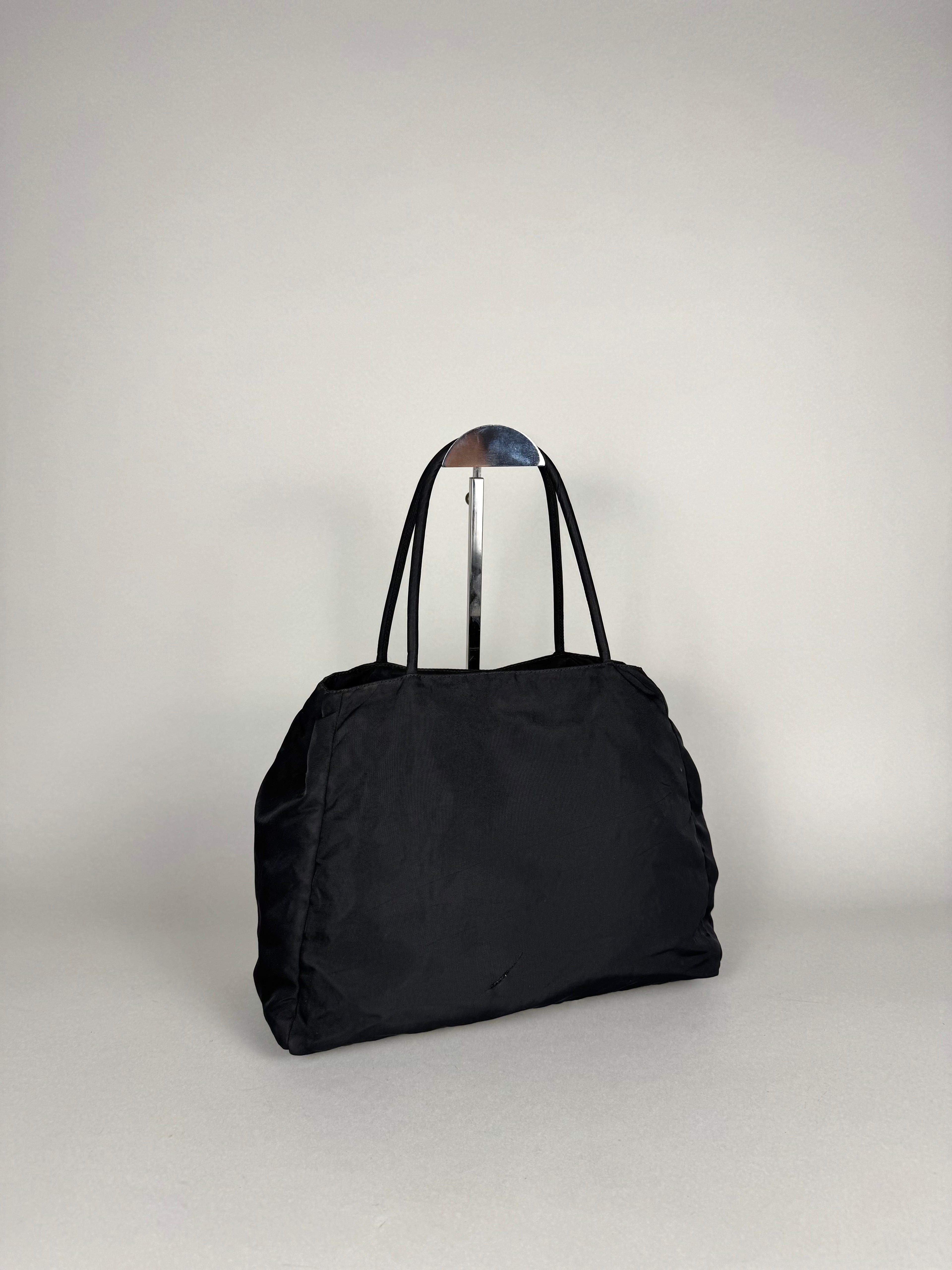 Prada Nylon Black Tote