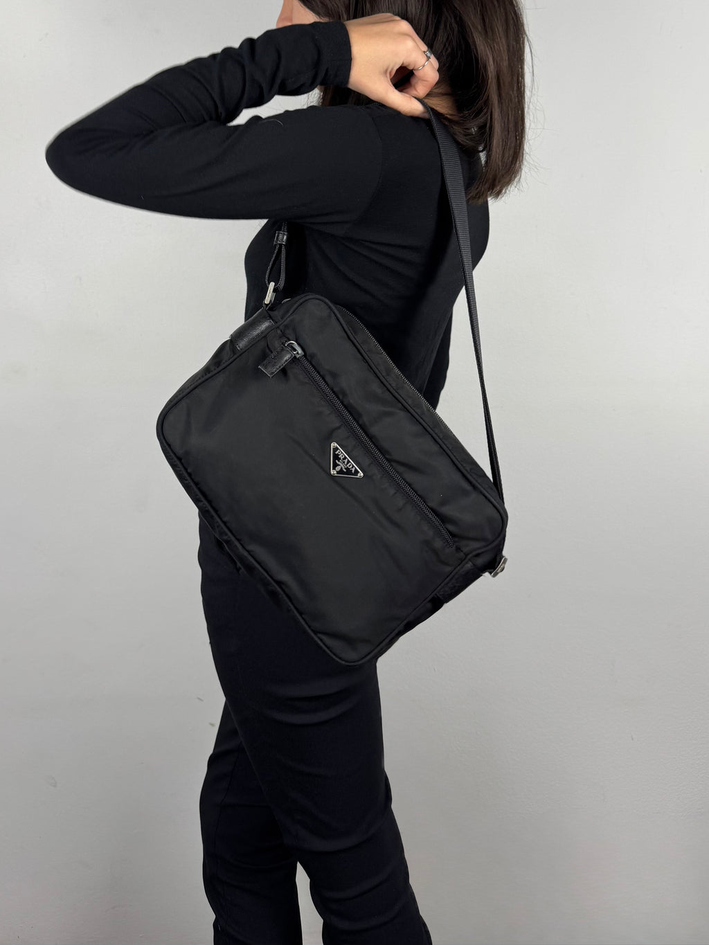 Prada Nylon Black Crossbody