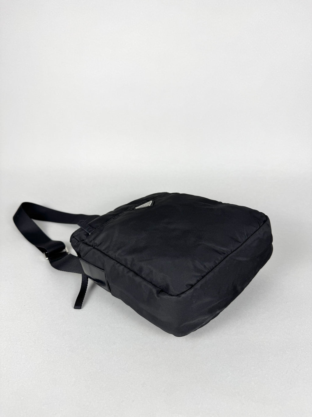 Prada Tessuto Messenger Crossbody Nylon Bag