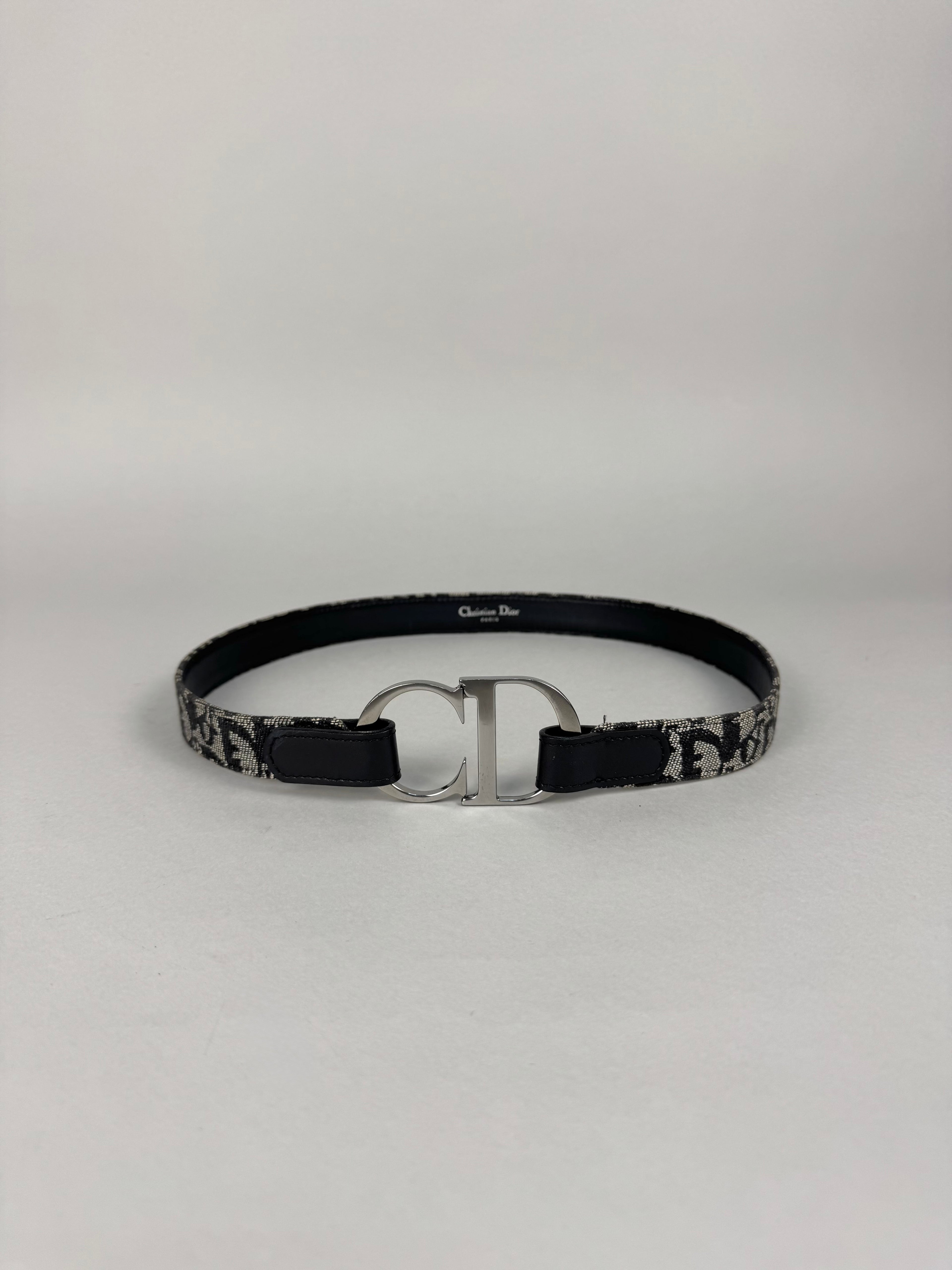 Christian Dior Monogram Oblique Logo Belt